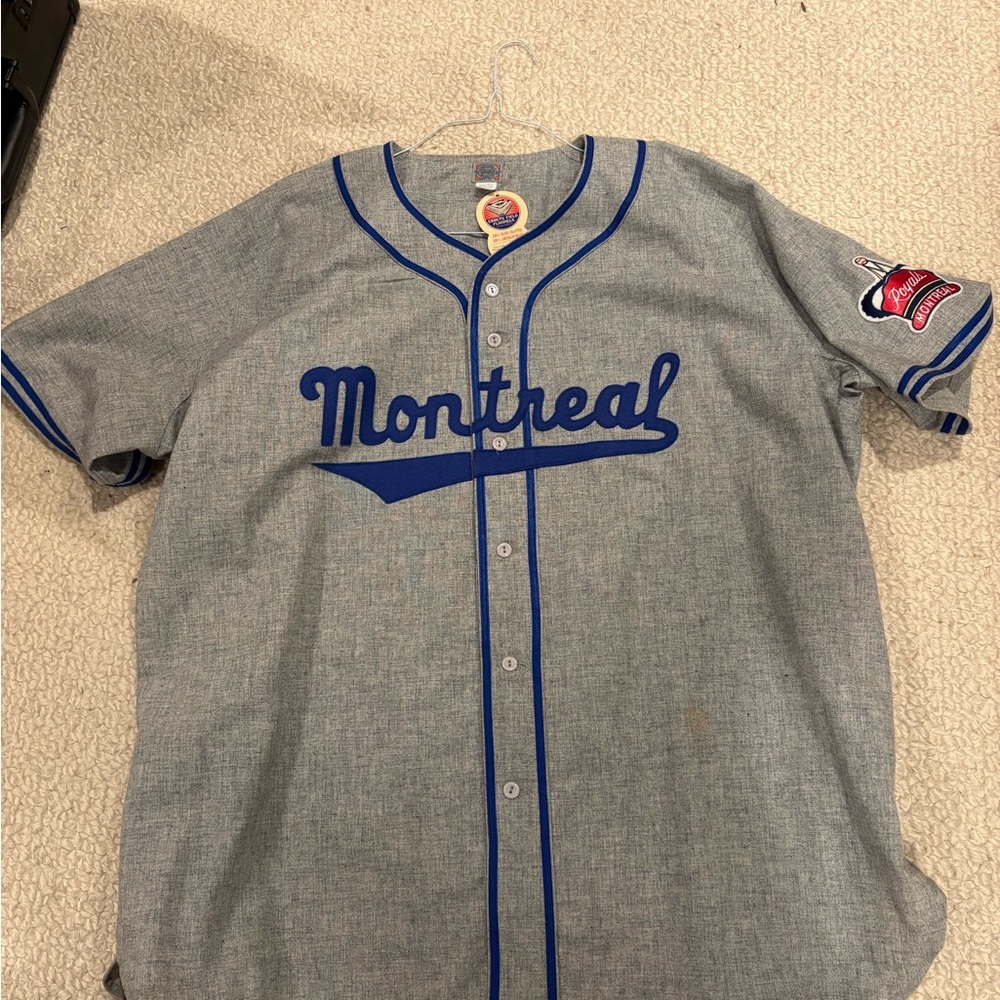 Montreal Royals Baseball Jersey #9 size XXXL